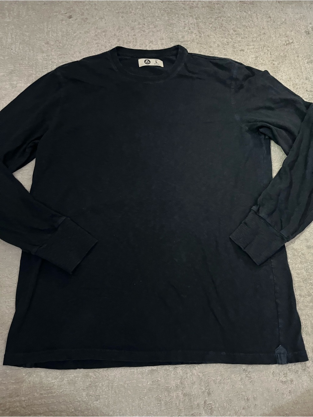 American Giant Cotton Long Sleeve Tee